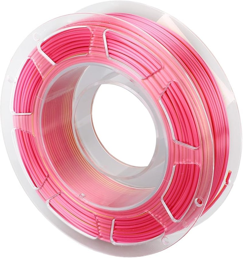 حزمة خيوط PLA عالية اللمعان بلونين 1.75 مم ذهبي وأحمر للطباعة ثلاثية الأبعاد توافق واسع - Image 4