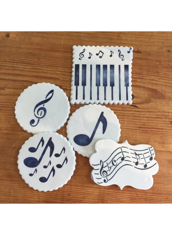 Designer Stencils Piano Keys Cake Stencil by Designer Stencils - Image 4