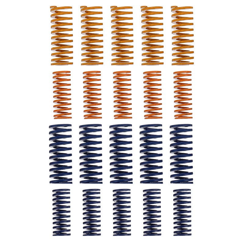 ينابيع ضغط بأحجام مختلطة 10x25 8x20 لإكسسوارات تسوية سرير التسخين للطابعة ثلاثية الأبعاد - Image 2