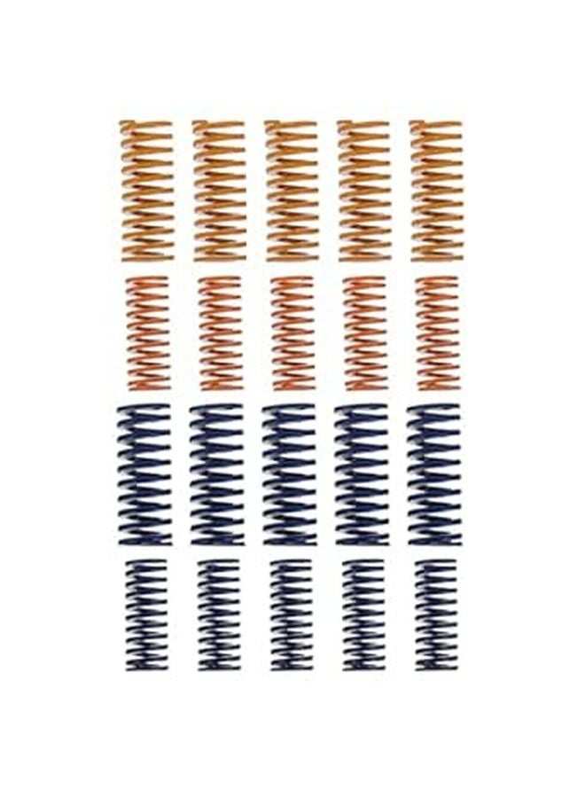 ينابيع ضغط بأحجام مختلطة 10x25 8x20 لإكسسوارات تسوية سرير التسخين للطابعة ثلاثية الأبعاد - Image 1