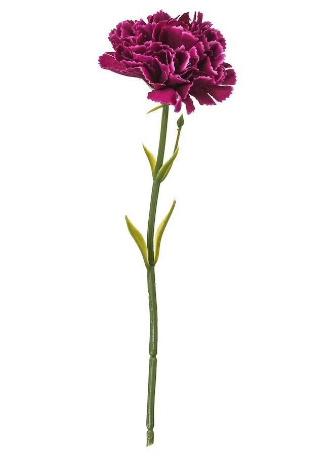Generic SMYCKA Artificial flower, carnation/dark lilac, 30 cm  - Image 1