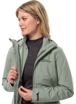 Jack Wolfskin Moonrise 3in1 Women's Outdoor Jacket 1115621-4137  - Image 3