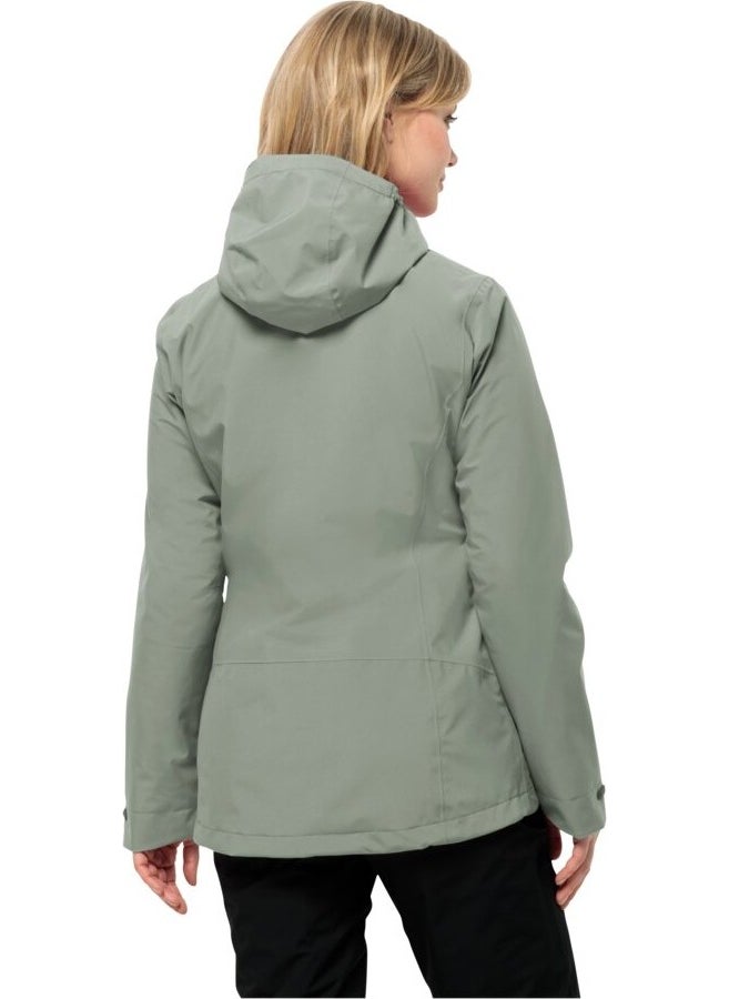 Jack Wolfskin Moonrise 3in1 Women's Outdoor Jacket 1115621-4137  - Image 5