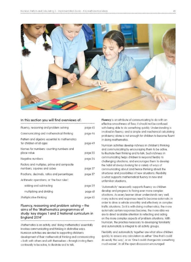 Numicon Number Pattern and Calculating 5 Easy Buy Pack