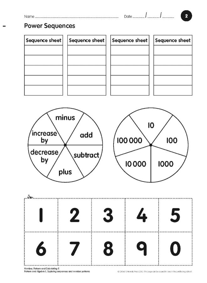 Numicon Number Pattern and Calculating 5 Easy Buy Pack
