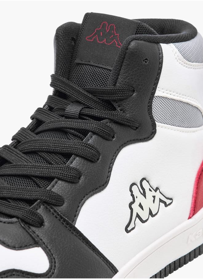 Kappa Mens Logo Detail Sports Shoes with Lace-Up Closure  - Image 4