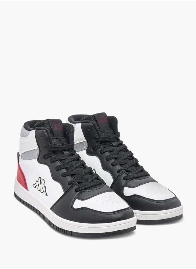 Kappa Mens Logo Detail Sports Shoes with Lace-Up Closure  - Image 3