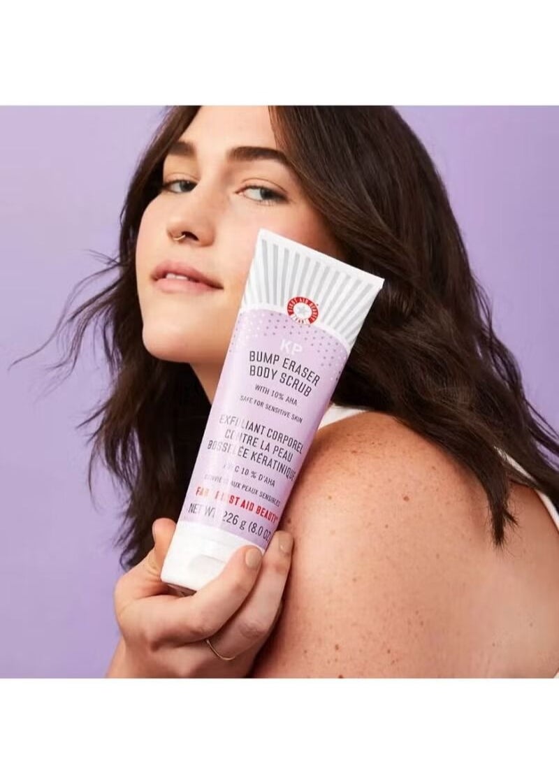 First Aid Beauty - First Aid Beauty KP Bump Eraser Body Scrub Exfoliant for Keratosis Pilaris with 10% AHA - Image 1