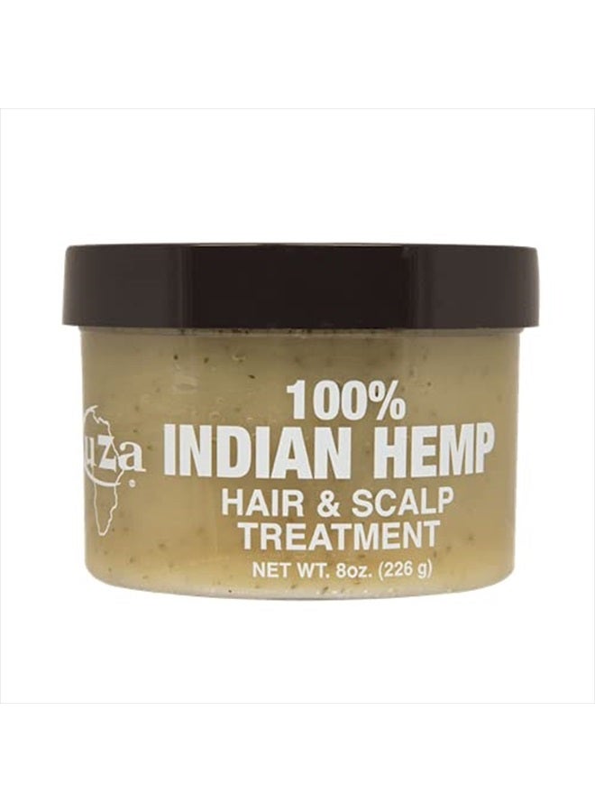 Kuza 100% Indian Hemp Hair & Scalp Treatment 8oz - Smooth, Soften and Moisturize - Image 1