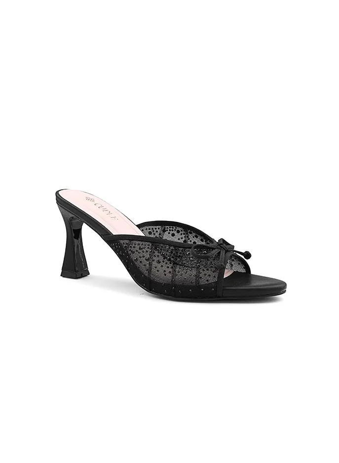 كابلي Cuple Embellished Multi Strap Flat Slides