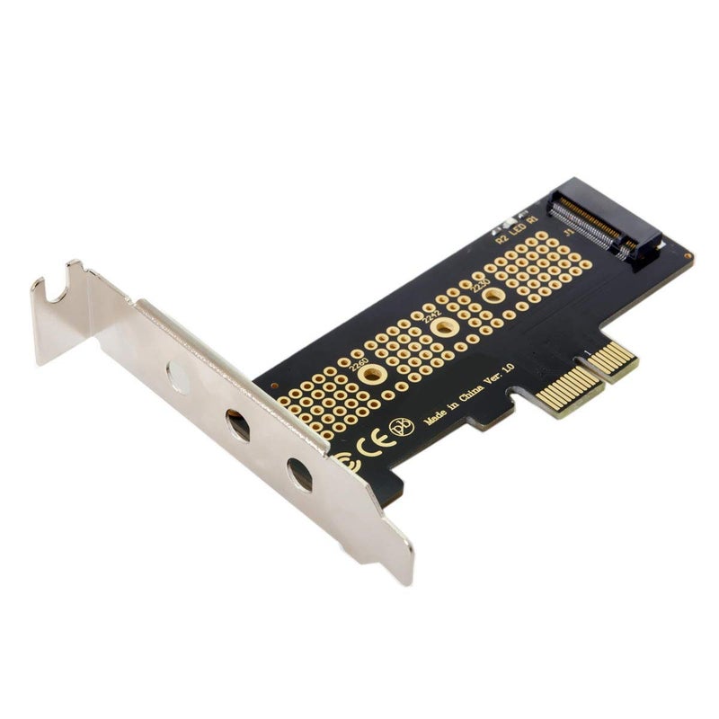 Cablecc بطاقة محول PCI-E 3.0 منخفضة الارتفاع إلى M.2 NGFF M-Key SSD Nvme AHCI PCI Express - Image 4