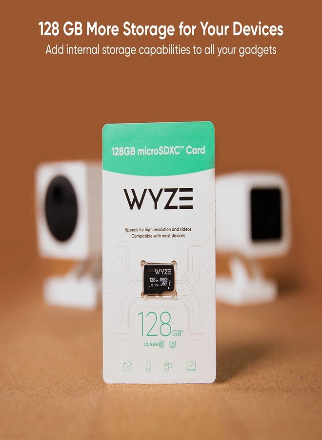 Wyze Expandable MicroSDXC Card Class 10,Storage 128GB , Black - Image 2
