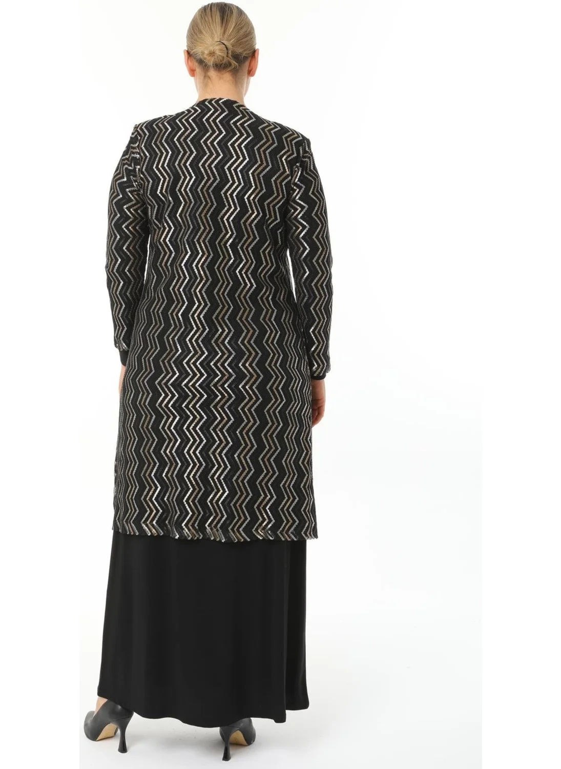 Arıkan Plus Size 3149 Jacket+Dress Set