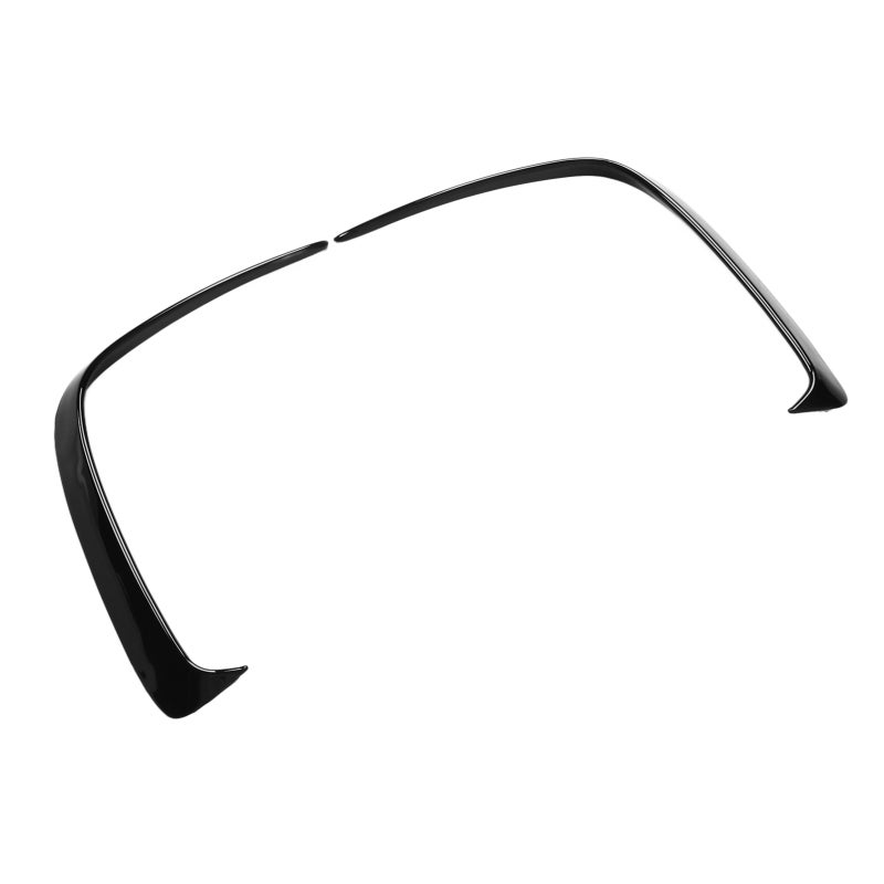 Rear Bumper Wind Knife: Glossy Black Wear Resistant Aerodynamic Car Part - Traction Enhancing Rear Spoiler for Mercedes-Benz A-Class W176 AMG-Line A45 2013-2018 - Image 2