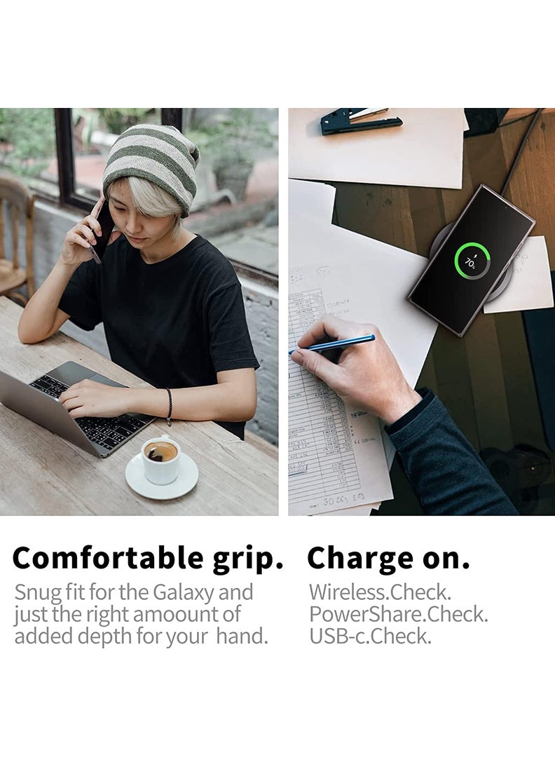 Magnetic Case for Samsung Galaxy S23 6.1-inch Compatible with MagSafe Wireless Charging, Shockproof Phone Bumper Cover PS sumbol