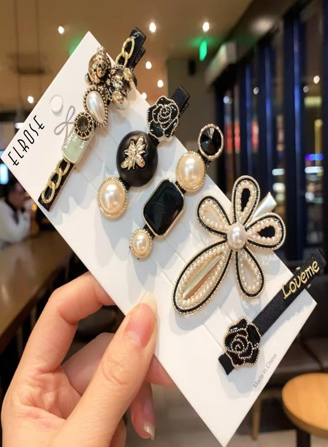 Elrose Hair Clips for Women Stylish Hair Accessories For Girls Metal Hair Clips Combo Set (COMBO-1:PACK OF 10) - Image 2
