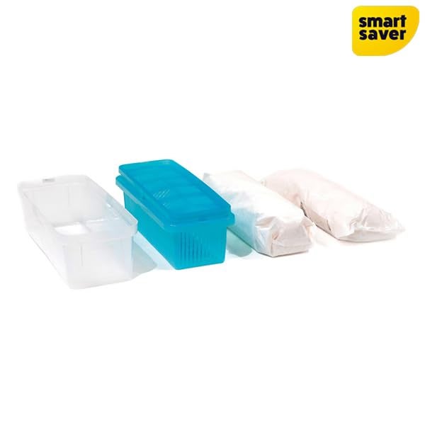 Smart Saver 1000 gram (3 pack) Moisture Absorber, 500 gramPack with 1 500 gram refil, Fragrance Free, Traps Moisture for Fresher, Cleaner Air, No Electricity Required, - Image 2