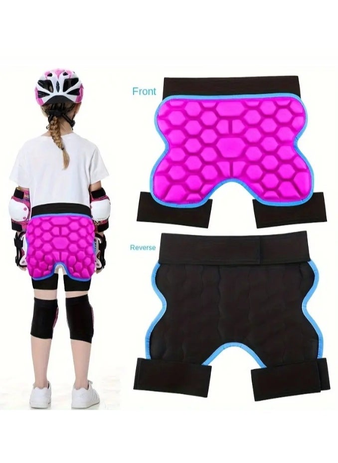 Generic Altheqa Hip Pad, Kid Protect, Snowboard Protecting Pants, Shorts Ski Skate, For Ski Snowboard Outdoor Activities Pink-XS  - Image 2