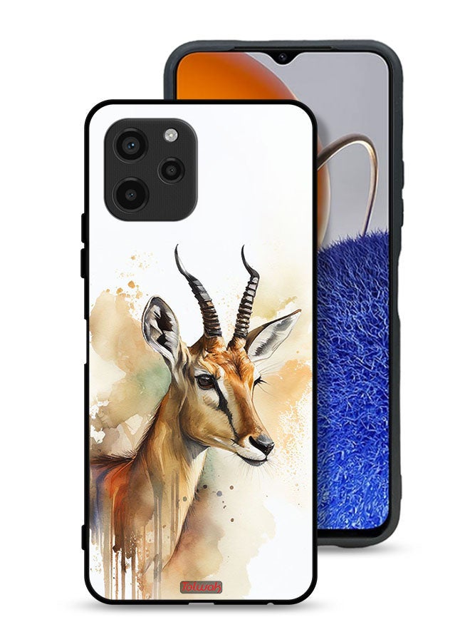 Tolwak Huawei nova Y61 Protective Case Cover Deer Abstract Art - Image 1