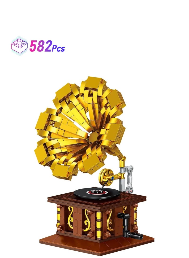 general Classic Retro Collection Building Block Set, DIY Mini Building Block Kit, 582 Pieces of Simulated Construction Toys for Adults and Children - Image 1