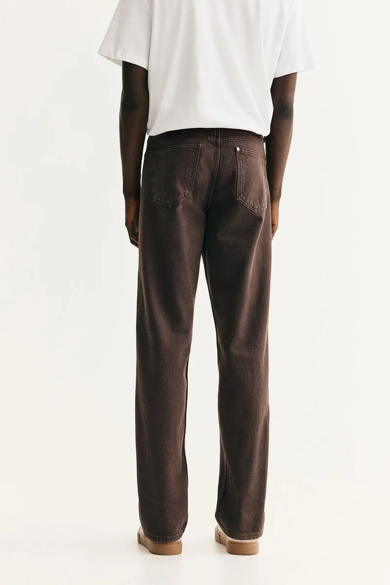 H&M  Straight Relaxed Jeans for Men | Best Price UAE