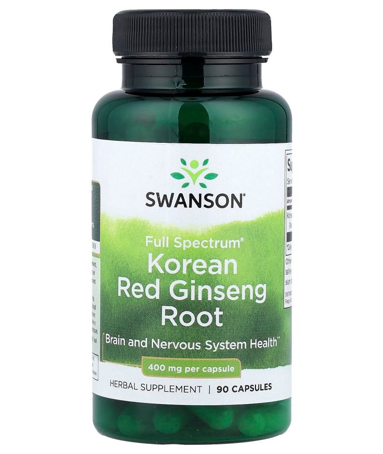 Full Spectrum® Korean Red Ginseng Root 400 mg 90 Capsules