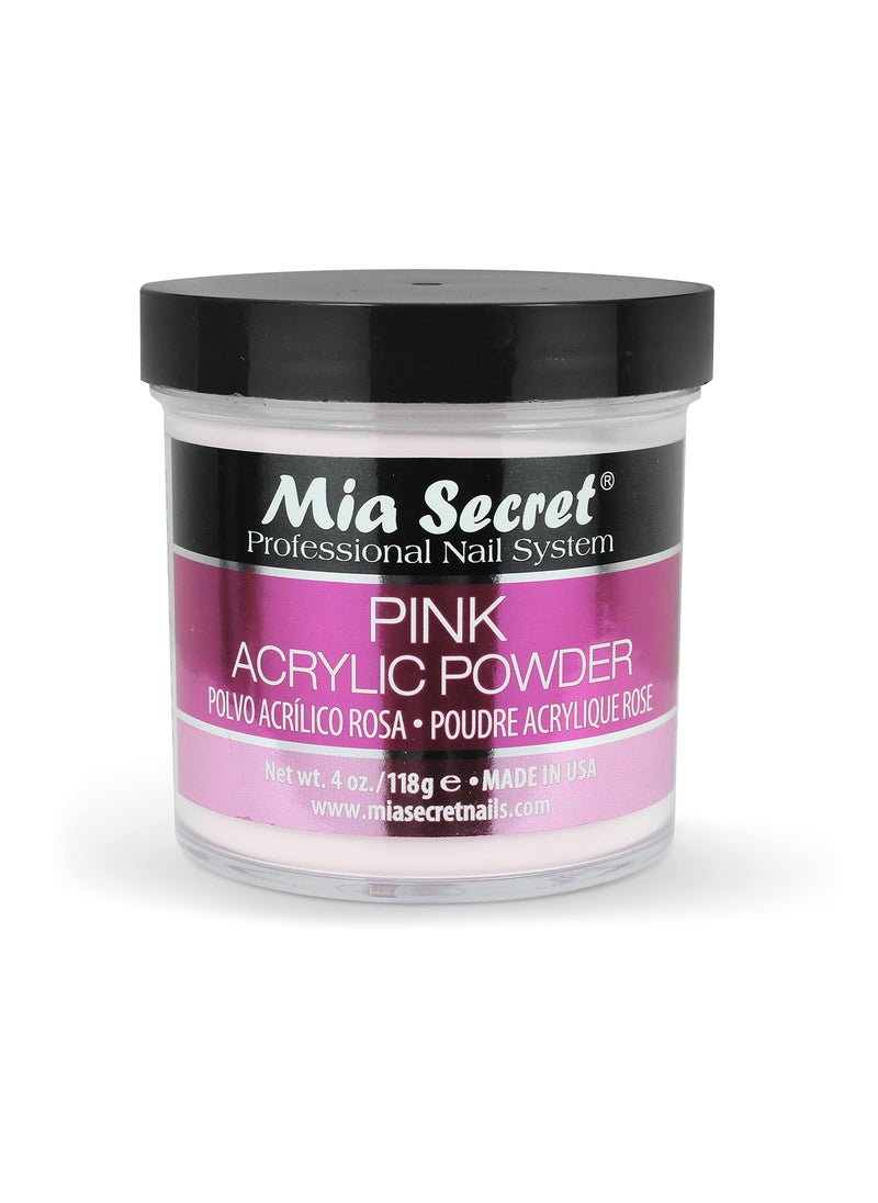MIA SECRET Mia Secret Pink Acrylic Powder 4 oz. 
