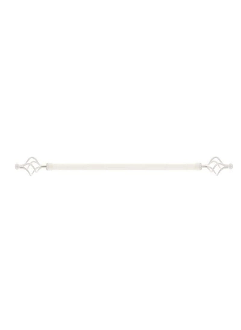DubaiGallery Antique Roman Window Covering Curtains Rod Blinds Pipe Extendable 150 To 300cm Sunshades Pole Drapery Rail Hardware Adjustable With Round Ball Finials Set 3cm Diameter For Home And Office Decor  - Image 1