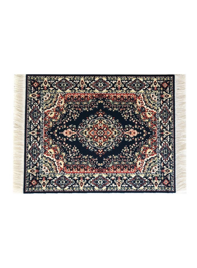 Inusitus Set Of 4 Dollhouse Rugs Miniature Doll House Accessory 10X7 Carpets Rectangle Kids Toy Furniture Carpeting Decor - Image 5