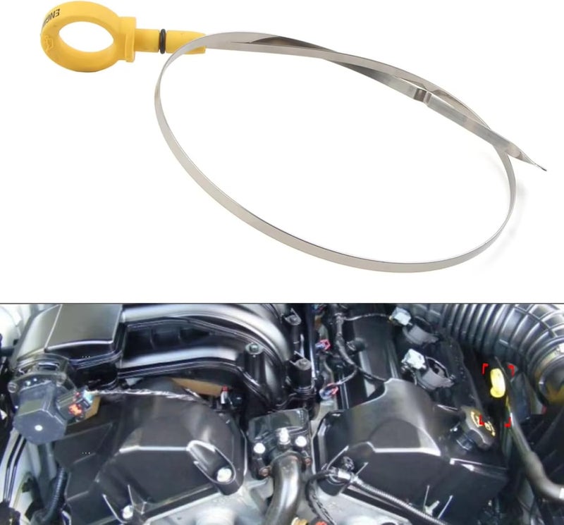Engine Dipstick Oil Compatible With Dodge For Charger 2005 2006 2007 2008 2009 2010 Car Engine Oil Level Dipstick OEM: 04792863AB - Image 4