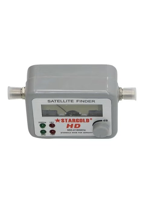 HD Satellite Finder SG-20SF Digital and Analog Satellite Signal Strength Meter with LED Indication and Buzzer