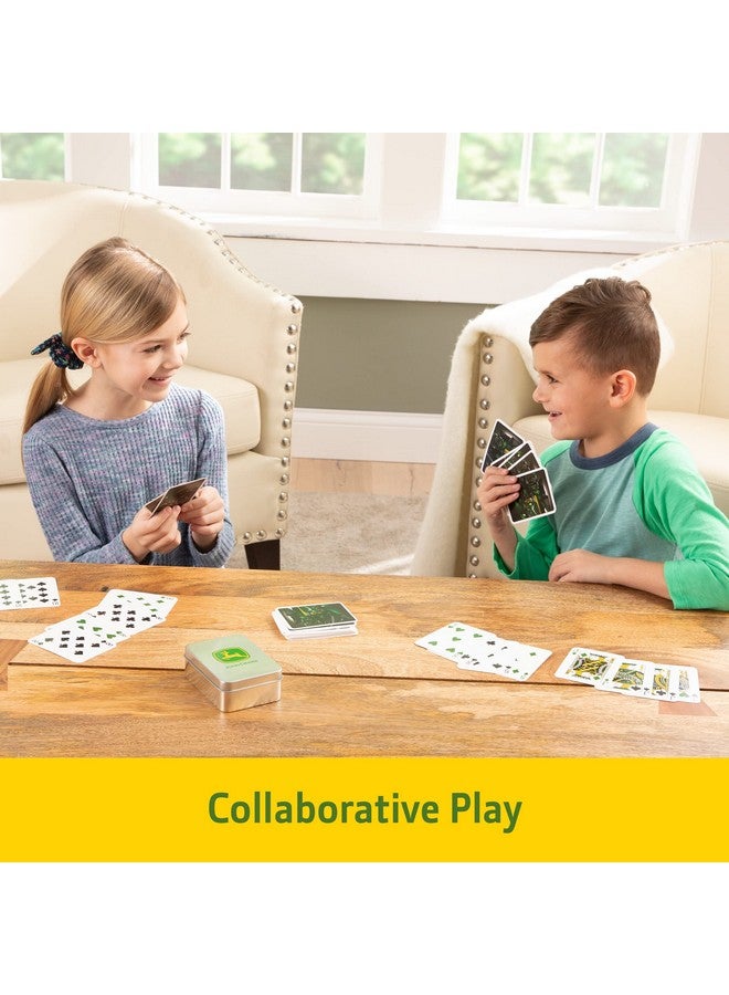 John Deere Playing Cards and Collector's Tin - Collectible Deck of Cards for Family Games - Decks of Cards for Display or Family Game Night - John Deere Gifts and Collectibles - Ages 6 Years and Up - Image 2