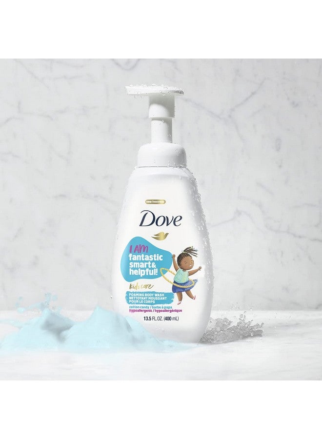 Dove Dove Foaming Body Wash 4 Count For Kids Cotton Candy Hypoallergenic Skin Care, 13.5 Fl Oz - Image 2