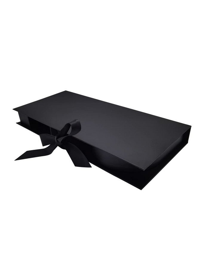 WENPACK صندوق هدايا من الورق المقوى قابل للتعبئة على شكل حرف I Love You (أسود داكن) - Image 3