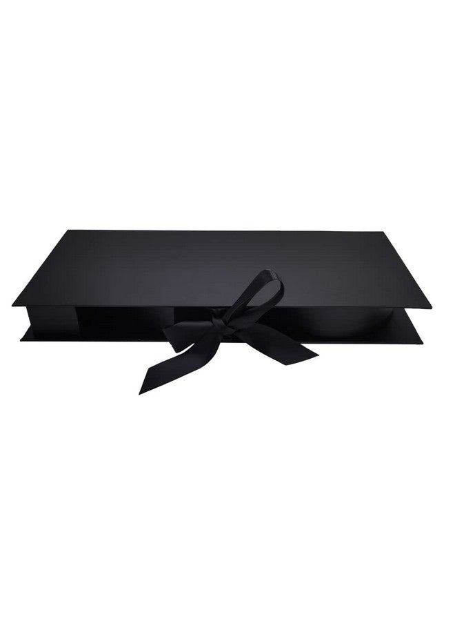 WENPACK صندوق هدايا من الورق المقوى قابل للتعبئة على شكل حرف I Love You (أسود داكن) - Image 4