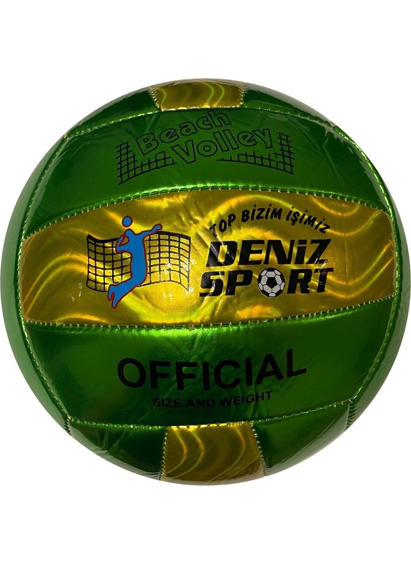 Deniz Sport - Beach Volleyball Ball + Pump  - Image 1