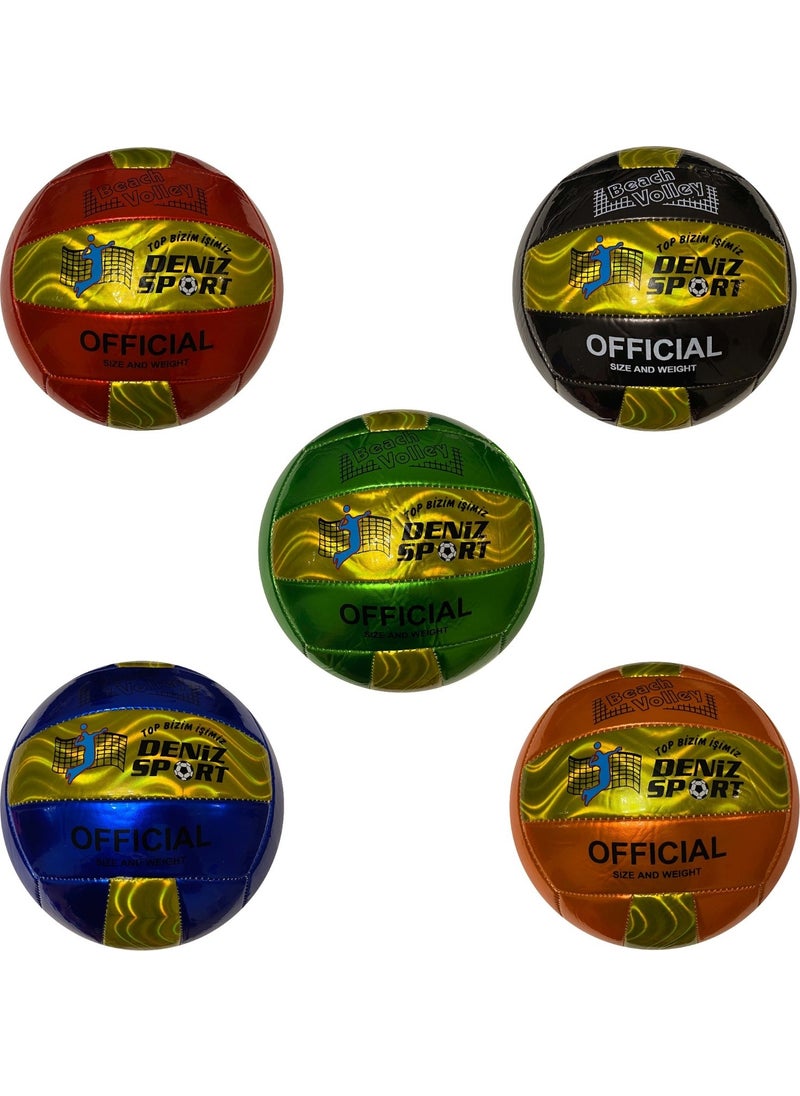 Deniz Sport - Beach Volleyball Ball + Pump  - Image 2