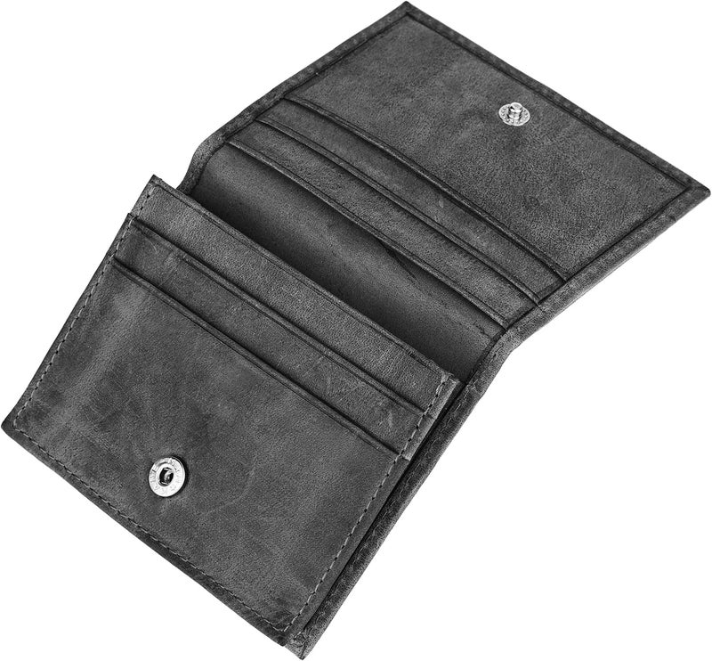 Napa Hide ® Mens Leather Wallet (Grey Hunter) - Image 3