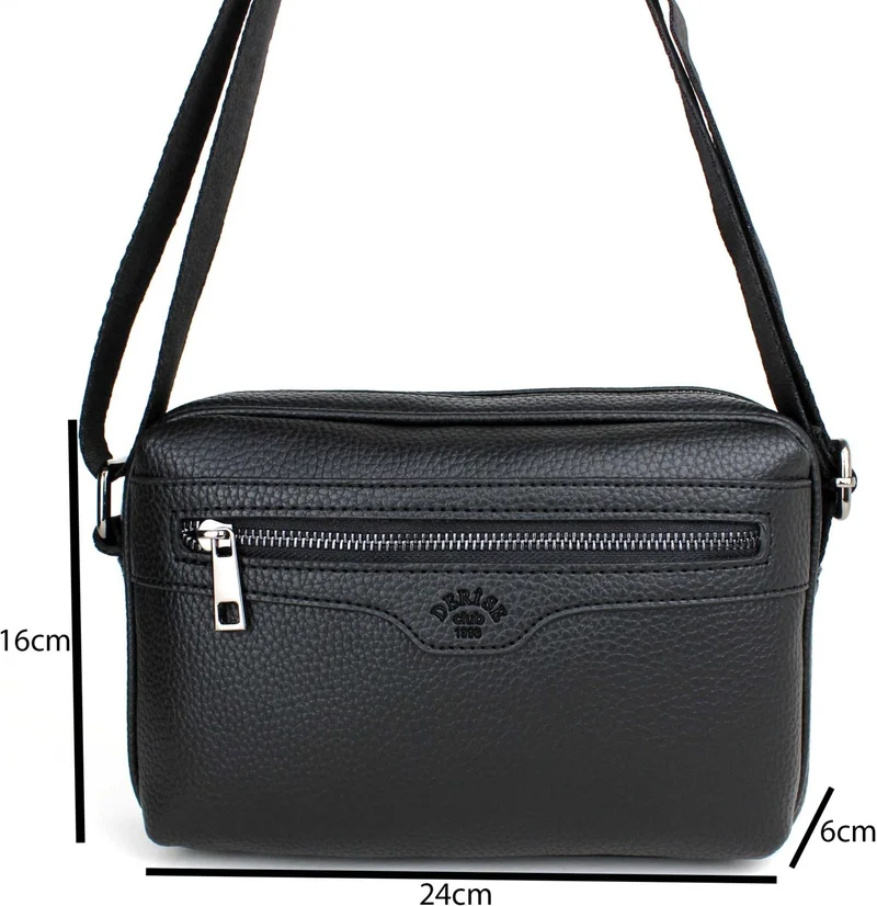 ديرسي كلوب Men's Adjustable Shoulder Strap Crossbody Shoulder Bag