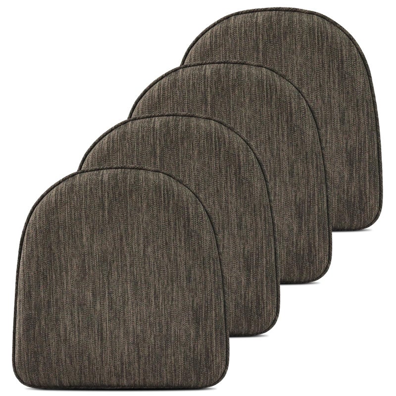 BAIBU baibu Super Soft Polyester Pillow Cushion 4 Pack 14x14x15in Brown