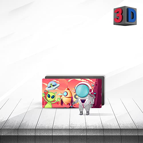 Ultra 3D Multipurpose Fridge Magnets for Refrigerator of Cartoon Alien Spaceship Theme for Gift and Decoration - Image 2