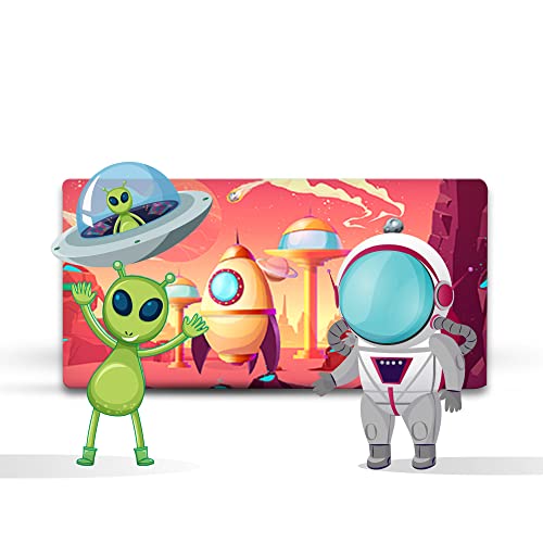 Ultra 3D Multipurpose Fridge Magnets for Refrigerator of Cartoon Alien Spaceship Theme for Gift and Decoration - Image 1
