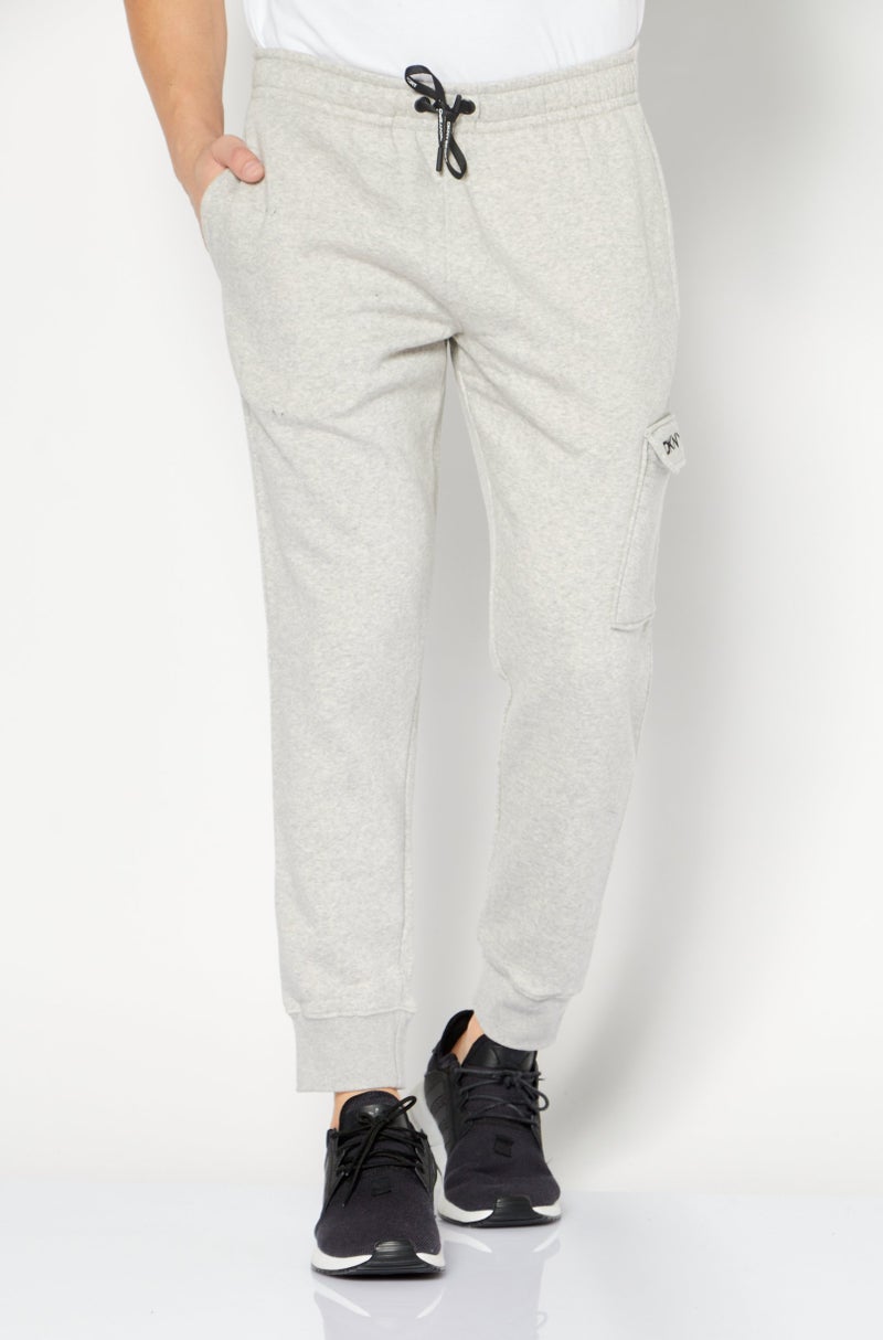 DKNY Sport سروال رياضي للرجال، رمادي - Image 1