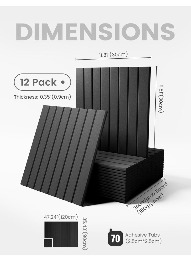 موثوقية التنبؤ لوحة إعلانات كبيرة من اللباد 120 * 90 سم بديل للوحة الفلين الكبيرة، عبوة من 12 قطعة مع 70 علامة لاصقة قابلة للإزالة بأمان، ألواح فلين للجدران، لوحة فلين للمكتب المنزلي، لوحة دبابيس للفصل الدراسي (أسود) - Image 2