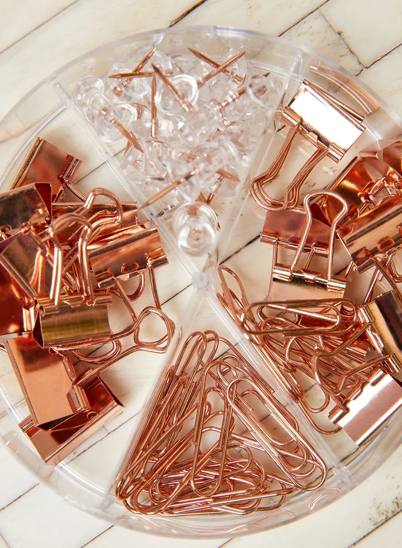Back to school kit Rose Gold Stationery Set