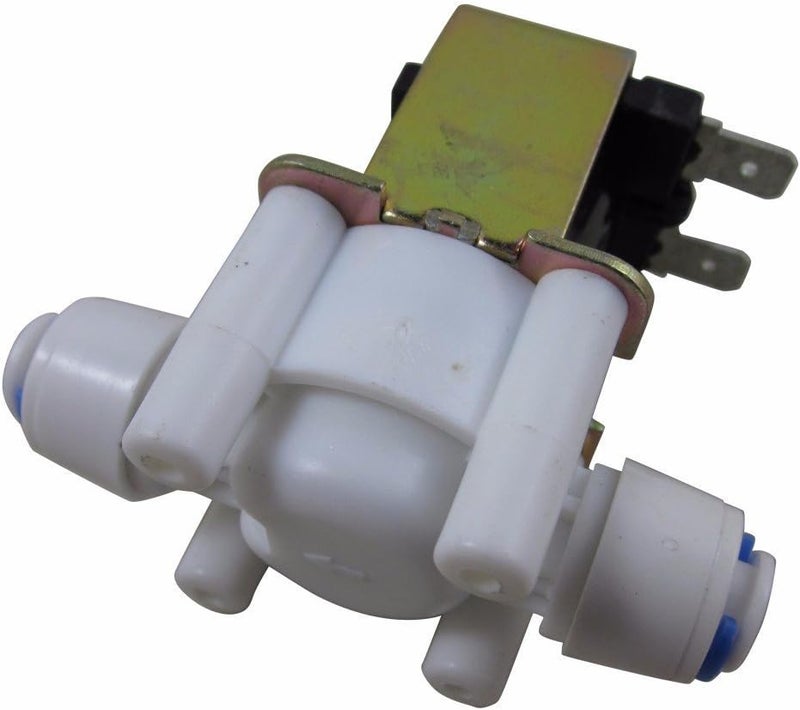 DIGITEN DC 12V 1/4" Inlet Feed Water Solenoid Valve Quick Connect N/C normally Closed - Image 2