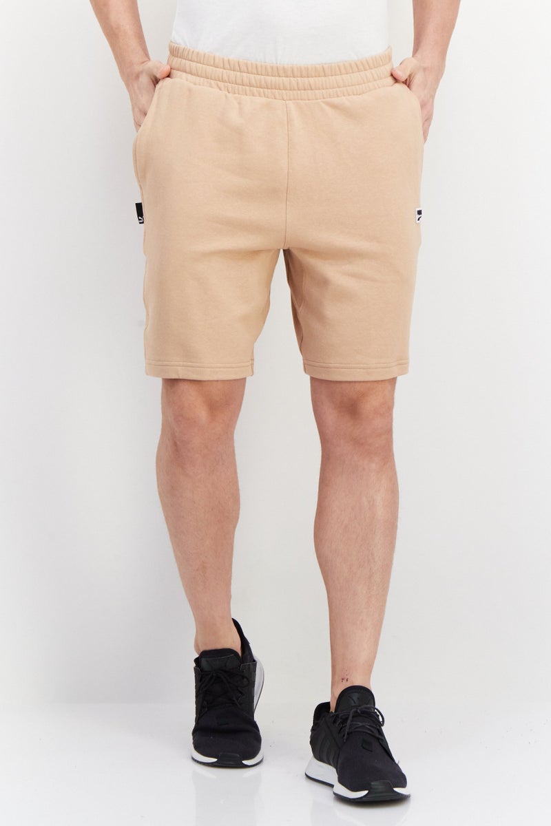 PUMA Men Sportswear Fit Training Shorts, Tan  - Image 1