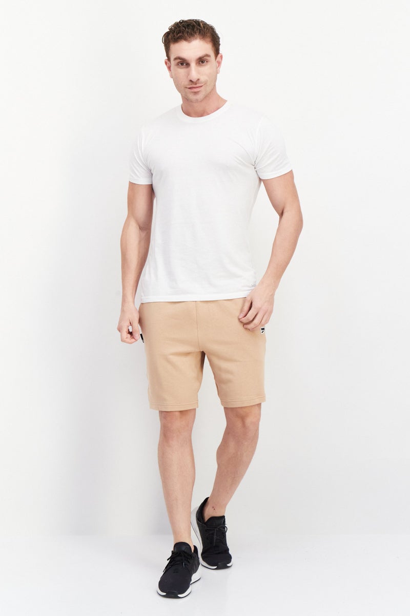 PUMA Men Relaxed Fit Training Shorts, Tan - Image 2