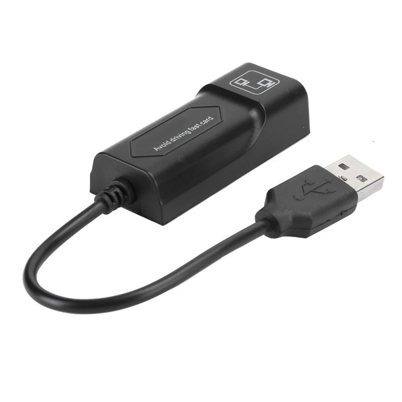 محول إيثرنت USB 2.0 إلى RJ45 LAN بهيكل ABS خفيف الوزن - محول شبكة سلكية بسرعة 100 ميغابت في الثانية لأجهزة الألترابوك واللابتوب وماك بوك إير - Image 4