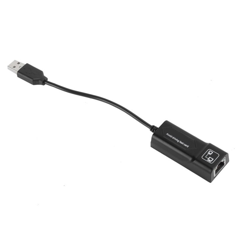 محول إيثرنت USB 2.0 إلى RJ45 LAN بهيكل ABS خفيف الوزن - محول شبكة سلكية بسرعة 100 ميغابت في الثانية لأجهزة الألترابوك واللابتوب وماك بوك إير - Image 5
